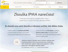 Tablet Screenshot of ipma.shine.cz